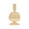 Glass Pumpkin Taper Candle Holder by Ashland®